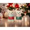 kevinsgiftshoppe Ceramic Christmas Chihuahua Dog Salt And Pepper Shakers   Kitchen Decor